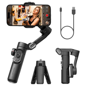 Gimbal Stabilizer SmartXE para Smartphone para iPhone Android  AOCHUAN 3-Axis Handheld