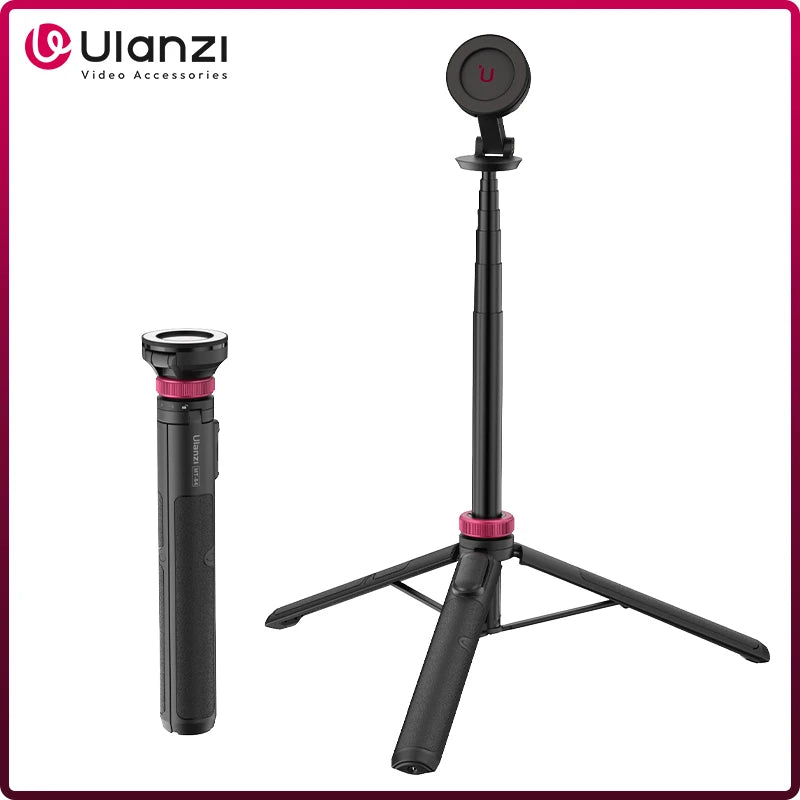 Ulanzi MT-84 1.53M Tripé Magnético para Selfie Stick Sem Fio Bluetooth