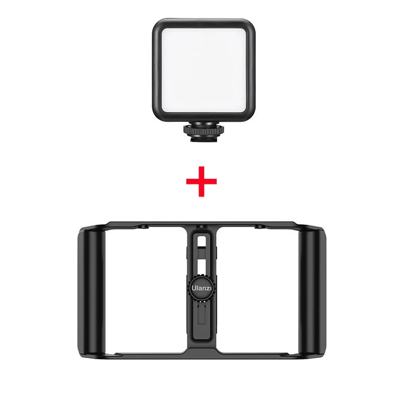 Ulanzi MA05 Universial Phone Cage Horizontal&Vertical Photography Phone Cage com controle remoto Bluetooth de 10M para vídeo Vlog