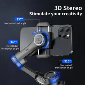 Gimbal Stabilizer SmartXE para Smartphone para iPhone Android  AOCHUAN 3-Axis Handheld