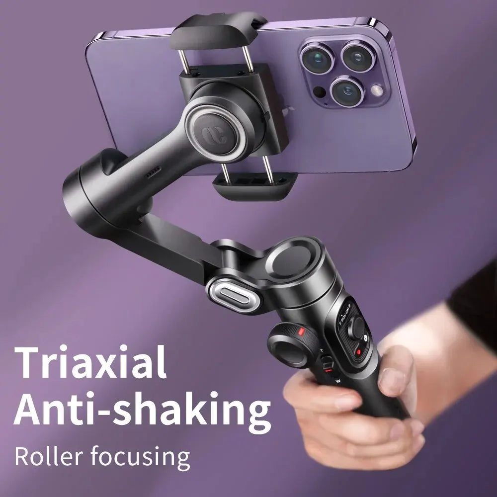 Gimbal Stabilizer SmartXE para Smartphone para iPhone Android  AOCHUAN 3-Axis Handheld